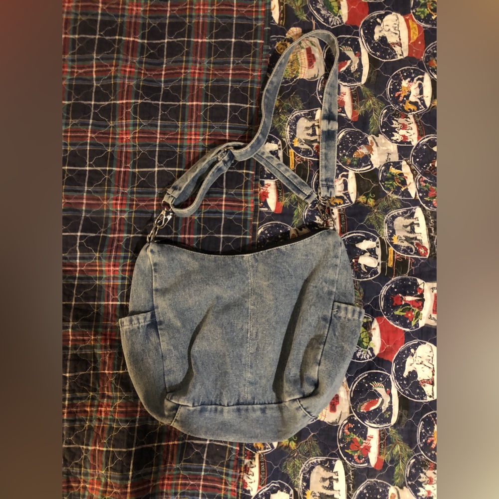 Denim Shoulder Bag